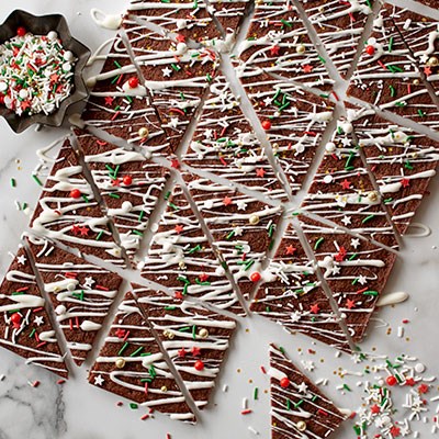 Spiced cookie bark