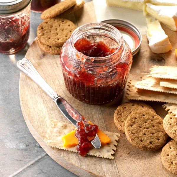 Spiced cran-apple & grape conserve