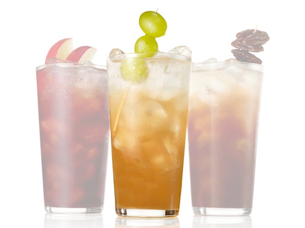 Spiced cran-grape soda