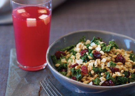 Spiced cranberry-pear cider
