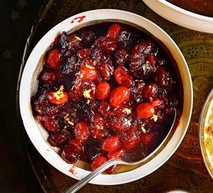 Spiced cranberry sauce 