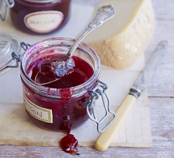 Spiced damson cheese
