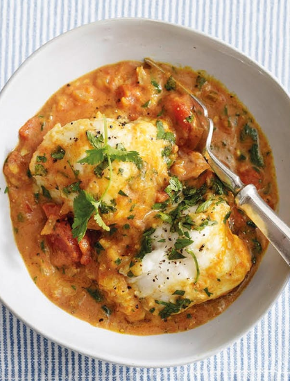 Spiced fish with coconut