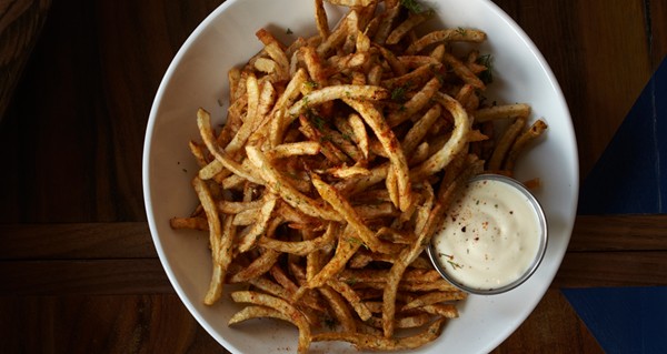 Spiced French fries 