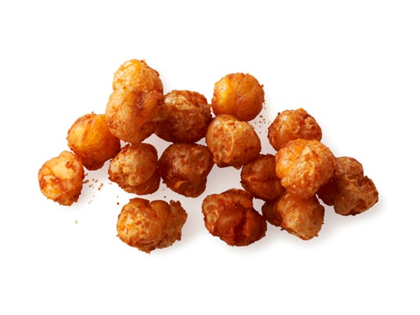 Spiced fried chickpeas