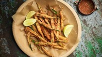Spiced fried okra