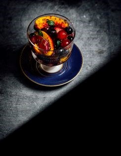 Spiced fruit salad