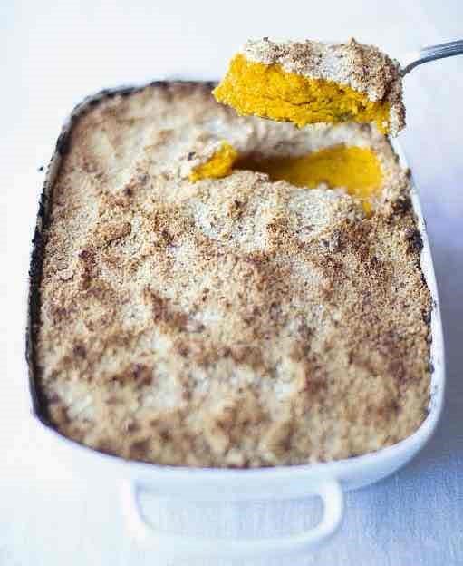 Spiced fudgy squash cake