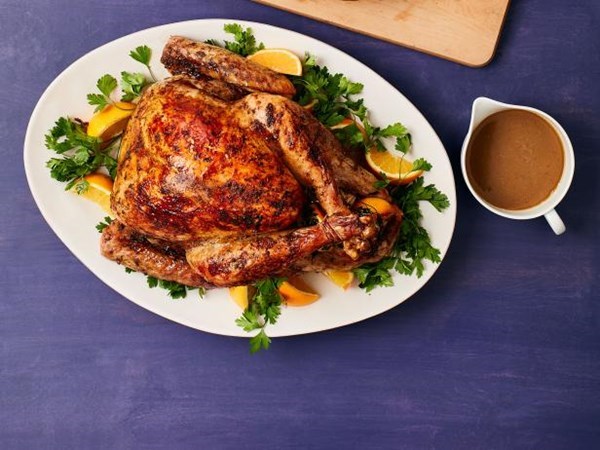 Spiced glazed turkey 
