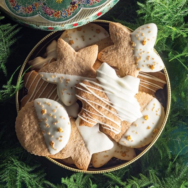 Spiced graham cookies
