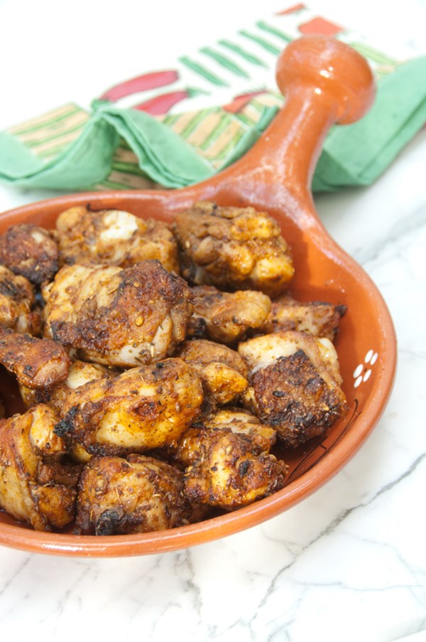 Spiced grilled chicken (Pollo en adobo a la plancha)