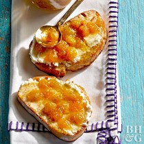 Spiced ground cherry compote