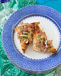 Spiced-ham-and-cheese toasts