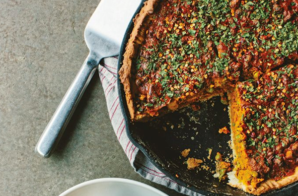 Spiced hash pie