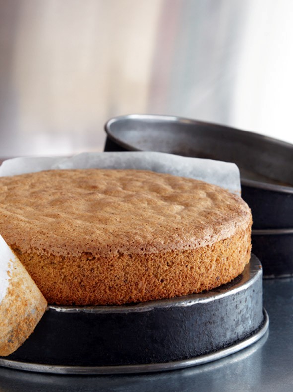 Spiced hazelnut-almond mirliton cake
