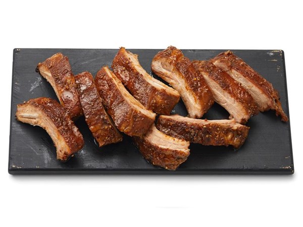 Spiced honey-glazed ribs 