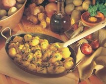 Spiced Indian potatoes