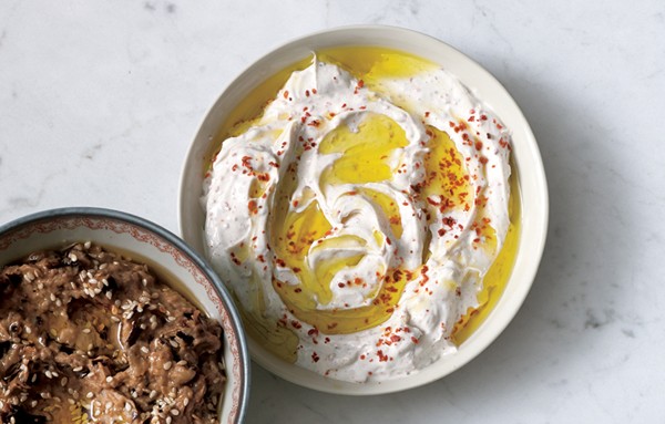 Spiced labneh