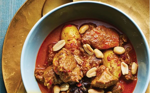 Spiced lamb & potato stew