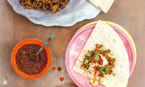 Spiced lamb kebab (Loghmeh)