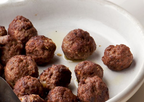 Spiced lamb meatballs