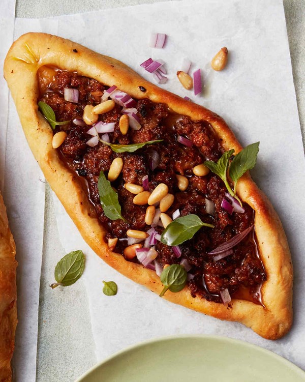 Spiced lamb pie