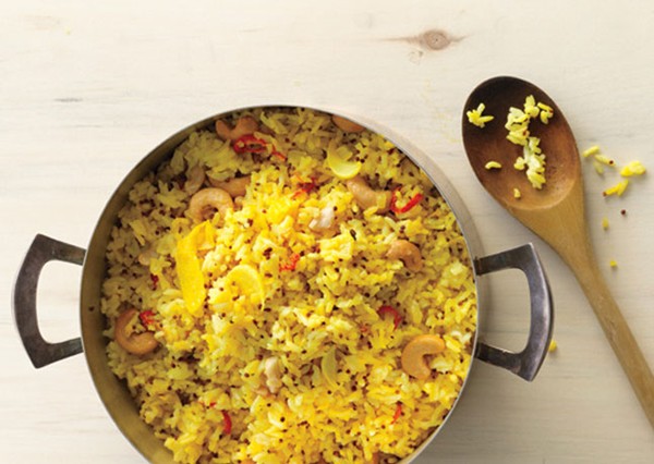 Spiced lemon rice