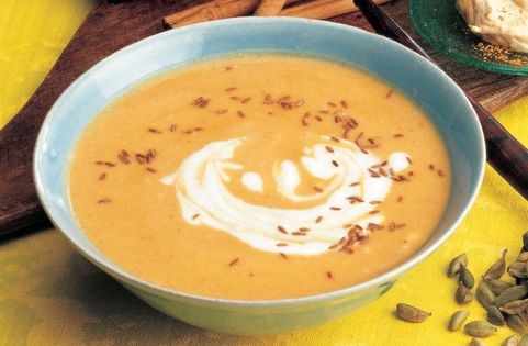 Spiced lentil soup