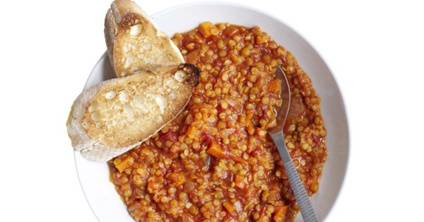 Spiced lentil stew