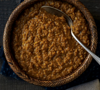 Spiced lentils (Messer wot)