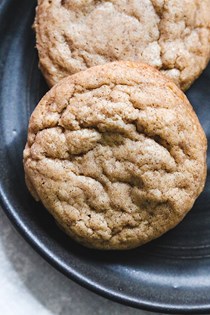 Spiced maple cookies