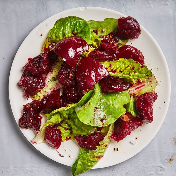 Spiced marinated beets