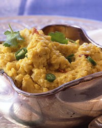 Spiced millet stew with onions