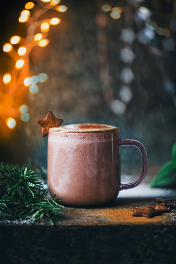 Spiced mocha shake
