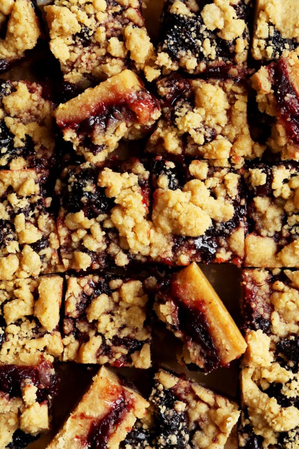 Spiced mulled wine fruit bars