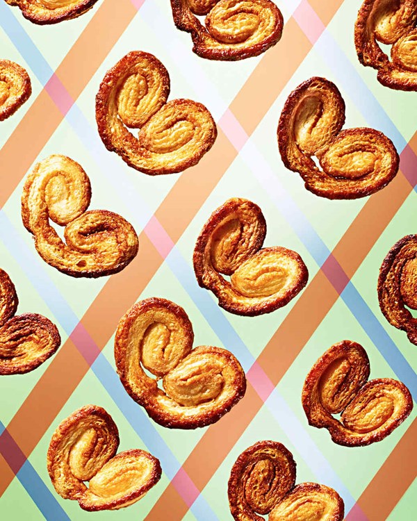 Spiced orange palmiers