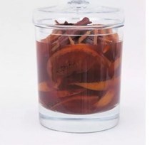 Spiced oranges in port