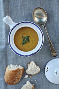 Spiced parsnip and carrot soup