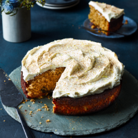 Spiced parsnip cake