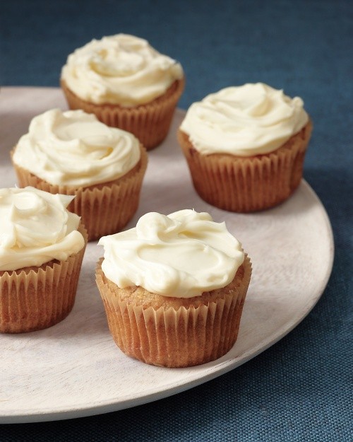 Spiced parsnip cupcakes