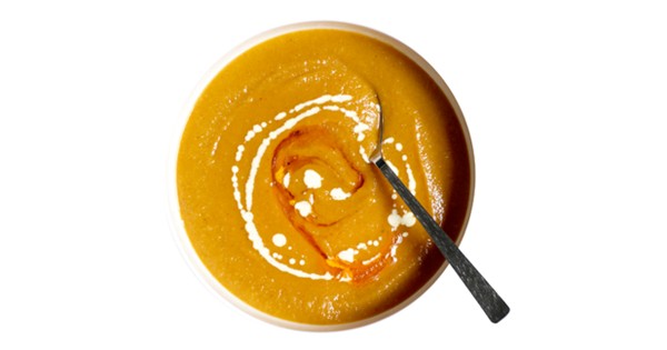 Spiced parsnip soup