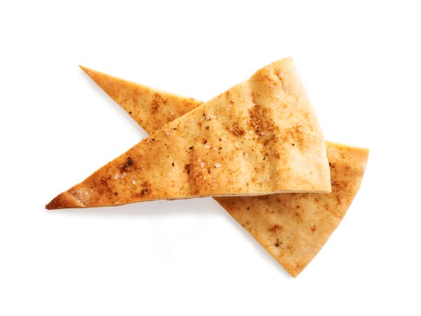 Spiced pita chips