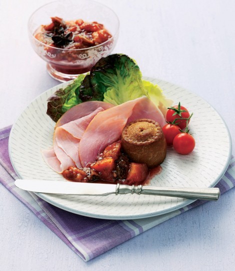 Spiced plum chutney