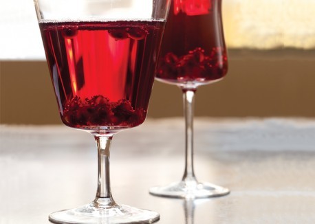 Spiced pomegranate royales