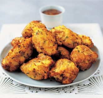 Spiced potato cakes