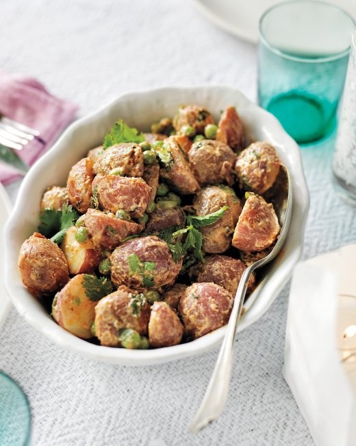 Spiced potato salad