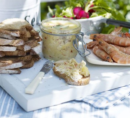 Spiced potted crab