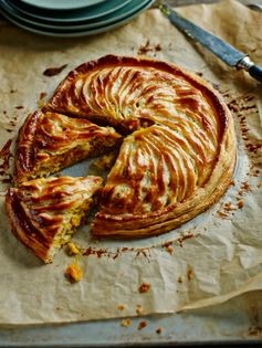 Spiced pumpkin & chicken pithivier