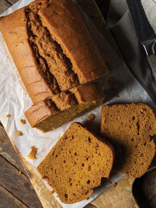 Spiced pumpkin bread
