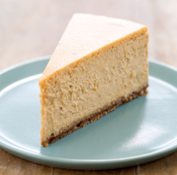 Spiced pumpkin cheesecake